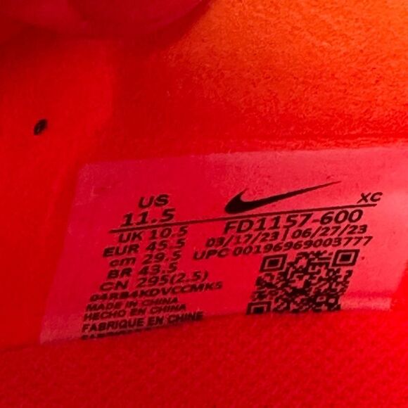 Nike Zoom Mercurial Superfly 9 MDS CR7 Elite FG Soccer Cleats men’s size 11.5 - Picture 10 of 10